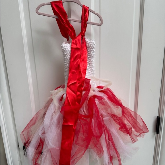 Disney 3T Girls Toy Story Forky Red and White Halloween Tutu Costume Dress - Picture 5 of 6